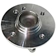 Front and Rear, Driver and Passenger Side Wheel Hub, 4 Lugs, With Bearing, 1.6L, 4Cyl