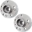 2-Wheel Set Driver and Passenger Side Wheel Hubs, Without Bearing, 5 x 3.94 in. Bolt Pattern