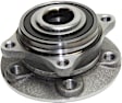 2-Wheel Set Front, Driver and Passenger Side Wheel Hubs, With Bearing, Lug bolts not included