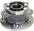 Rear, Driver and Passenger Side Wheel Hub, 5 Lugs, With Bearing, AWD