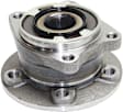 Rear, Driver and Passenger Side Wheel Hub, 5 Lugs, With Bearing, AWD