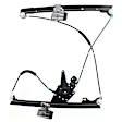 Front, Driver and Passenger Side Window Regulators, Power, Without Motor, A3 Body