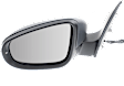 Driver and Passenger Side Mirrors, Power Adjust, Manual Folding, Heated, Paintable, In-housing Signal Light, No Memory, No Puddle Light, No Auto-Dimming, No Blind Spot Feature