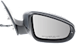 Driver and Passenger Side Mirrors, Power Adjust, Manual Folding, Heated, Paintable, In-housing Signal Light, No Memory, No Puddle Light, No Auto-Dimming, No Blind Spot Feature