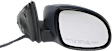 Driver and Passenger Side Mirrors, Power Adjust, Power Folding, Heated, Paintable, In-housing Signal Light, With memory, With Puddle Light, No Auto-Dimming, No Blind Spot Feature