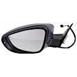 Driver and Passenger Side Mirrors, Power Adjust, Manual Folding, Heated, Paintable, In-housing Signal Light, No Memory, No Puddle Light, No Auto-Dimming, No Blind Spot Feature