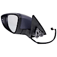 Driver and Passenger Side Mirrors, Power Adjust, Manual Folding, Heated, Paintable, In-housing Signal Light, No Memory, No Puddle Light, No Auto-Dimming, No Blind Spot Feature