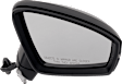 Driver and Passenger Side Mirrors, Power Adjust, Power Folding, Heated, Paintable, In-housing Signal Light, With memory, With Puddle Light, No Auto-Dimming, With Blind Spot Detection in Glass