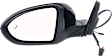 Driver and Passenger Side Mirror, Power Adjust, Heated, Manual Folding, Paintable, No Signal Light, No Memory, No Puddle Light, No Auto-Dim, With Blind Spot Detection in Glass