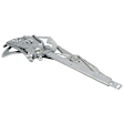 Front, Driver and Passenger Side Power Window Regulator, Without Motor