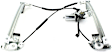 Extended Cab Pickup Front, Driver and Passenger Side Power Window Regulator, With Motor