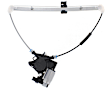 Rear, Driver and Passenger Side Power Window Regulator, With Motor