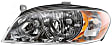 2002 Kia Spectra - Driver and Passenger Side Halogen Headlight, With bulb(s), OE Replacement, Sedan