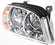 2002 Kia Spectra - Driver and Passenger Side Halogen Headlight, With bulb(s), OE Replacement, Sedan
