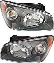 2006 Kia Spectra5 - Driver and Passenger Side Halogen Headlight, With bulb(s), OE Replacement, Hatchback