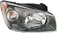 2006 Kia Spectra5 - Driver and Passenger Side Halogen Headlight, With bulb(s), OE Replacement, Hatchback