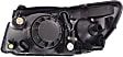 2006 Kia Spectra5 - Driver and Passenger Side Halogen Headlight, With bulb(s), OE Replacement, Hatchback