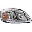 Driver and Passenger Side Halogen Headlight, With bulb(s), OE Replacement, CAPA Certified