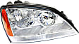 Driver and Passenger Side Headlights, with Bulbs, Halogen, For Models without Sport Package