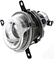 Front, Driver and Passenger Side Fog Lights, With Bulb(s), Halogen