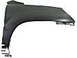 Front, Driver and Passenger Side Fenders, For Models Without Luxury Package
