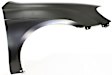 2007 Kia Spectra - Front, Driver and Passenger Side Fender, For Models With Body Side Molding
