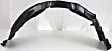 2007 Lexus ES350 Base - Front, Driver and Passenger Side Fender Liner