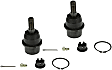 SET-K6664-F Front, Driver and Passenger Side, Upper and Lower Ball Joint Problem Solver Series