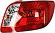 Driver and Passenger Side Halogen Tail Light, With bulb(s), OE Replacement