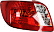 Driver and Passenger Side Halogen Tail Light, With bulb(s), OE Replacement