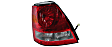 Driver and Passenger Side Halogen Tail Light, With bulb(s), OE Replacement