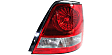 Driver and Passenger Side Halogen Tail Light, With bulb(s), OE Replacement