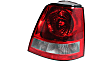 Driver and Passenger Side Halogen Tail Light, With bulb(s), OE Replacement