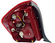 2006 Kia Spectra5 - Driver and Passenger Side Halogen Tail Light, With bulb(s), OE Replacement