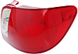 Driver and Passenger Side Halogen Tail Light, With bulb(s), OE Replacement, CAPA Certified