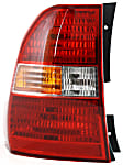 Driver and Passenger Side Halogen Tail Light, With bulb(s), OE Replacement, CAPA Certified