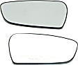 Driver and Passenger Side Mirror Glass, Heated, No Blind Spot Feature