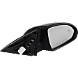 Driver and Passenger Side Mirror, Power Adjust, Heated, Power Folding, Paintable, In-housing Signal Light, With Memory, No Puddle Light, No Auto-Dim, With Blind Spot Detection in Glass
