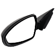 Driver and Passenger Side Mirrors, Power Adjust, Manual Folding, Non-Heated, Paintable, No Signal Light, No Memory, No Puddle Light, No Auto-Dimming, No Blind Spot Feature