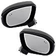 Driver and Passenger Side Mirrors, Power Adjust, Power Folding, Heated, Paintable, In-housing Signal Light, No Memory, No Puddle Light, No Auto-Dimming, With Blind Spot Detection in Glass