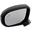 Driver and Passenger Side Mirrors, Power Adjust, Power Folding, Heated, Paintable, In-housing Signal Light, No Memory, No Puddle Light, No Auto-Dimming, With Blind Spot Detection in Glass