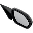 Driver and Passenger Side Mirrors, Power Adjust, Manual Folding, Non-Heated, Paintable, No Signal Light, No Memory, No Puddle Light, No Auto-Dimming, No Blind Spot Feature