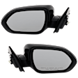 Driver and Passenger Side Mirrors, Power Adjust, Manual Folding, Heated, Paintable, In-housing Signal Light, No Memory, No Puddle Light, No Auto-Dimming, No Blind Spot Feature