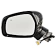 Driver and Passenger Side Mirror, Power Adjust, Heated, Manual Folding, Paintable, No Signal Light, No Memory, No Puddle Light, No Auto-Dim, No Blind Spot Feature