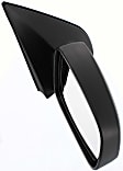 Driver and Passenger Side Mirror, Power Adjust, Heated, Manual Folding, Textured Black, No Signal Light, No Memory, No Puddle Light, No Auto-Dimming, No Blind Spot Feature