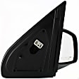 Driver and Passenger Side Mirror, Power Adjust, Heated, Manual Folding, Textured Black, No Signal Light, No Memory, No Puddle Light, No Auto-Dimming, No Blind Spot Feature