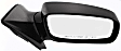 Driver and Passenger Side Mirror, Power Adjust, Heated, Manual Folding, Textured Black, No Signal Light, No Memory, No Puddle Light, No Auto-Dimming, No Blind Spot Feature