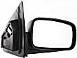 Driver and Passenger Side Mirror, Power Adjust, Heated, Manual Folding, Textured Black, No Signal Light, No Memory, No Puddle Light, No Auto-Dimming, No Blind Spot Feature