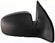 Driver and Passenger Side Mirror, Power Adjust, Heated, Manual Folding, Paintable, No Signal Light, No Memory, No Puddle Light, No Auto-Dimming, No Blind Spot Feature
