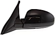2005 Kia Optima LX - Driver and Passenger Side Mirror, Production Date Up To June 2006, Old Body Style, Power Adjust, Non-Heated, Paintable, Manual Folding, No Signal Light, No Blind Spot Feature, No Memory, No Puddle Light, No Auto-Dimming